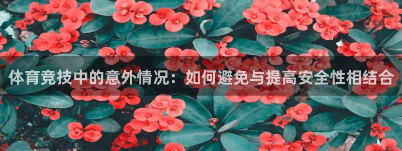 vsport体育在线官网：体育竞技中的意外情况：如何避免与提高安全性相结合